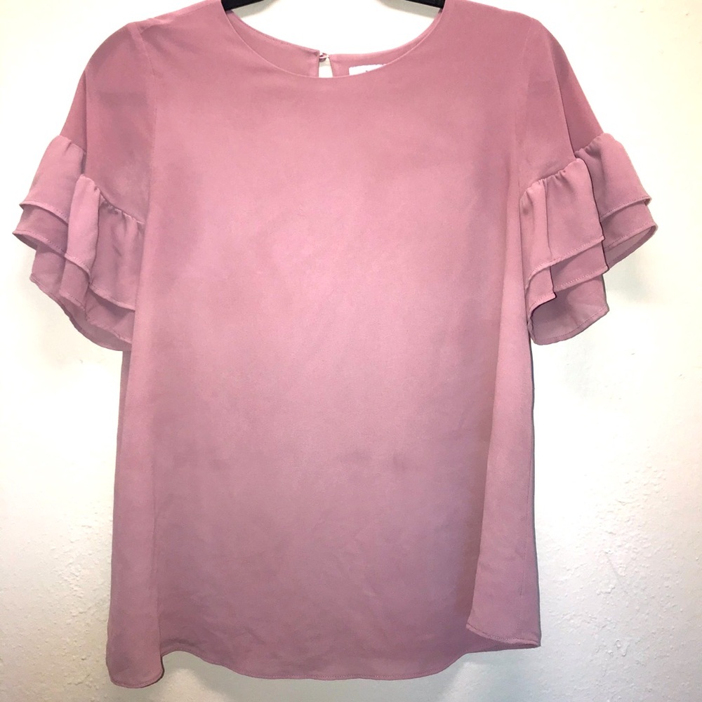 Naked Zebra Blush Pink Blouse